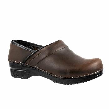 Professional Birkenstock Professional Oiled Kozene Damske Hnede | SK 271WNB